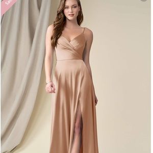 New with tags AZAZIE  Dalilah satin ball gown, 2.  GD 753